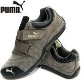 彪马/PUMA 夏季版 简约设计个性边扣休闲鞋 百年经典 91灰男鞋