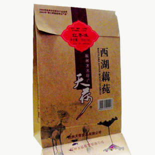  杭州特产礼品 天荷藕莼 红枣味西湖藕莼150g/袋 莲藕粉西湖藕粉纯