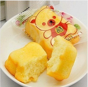  特价 美时乐食品 熊仔蛋糕 动物面包 早餐点心小面包零食500g