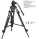 伟峰_意美捷EI-717液压双阻尼摄像机三脚架