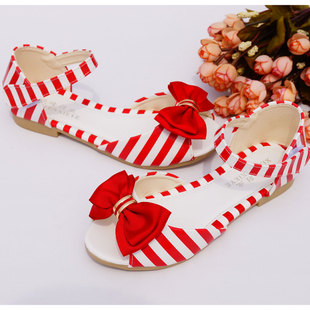  包邮新款儿童凉鞋女童韩版牛筋软底中大童女童凉鞋公主鞋31-36码