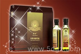  专柜正品 新款国珍冷榨亚麻籽油4瓶*250ml 只供江浙沪皖老客户