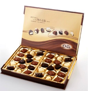  【顺丰包邮】德芙巧克力精心之选320g情人节礼物8口味 情人节