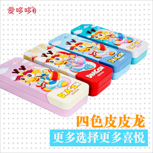  爱哆哆无添加喜蛋西点红蛋诞生礼皮皮龙满月铁盒包装+3金龙喜饼