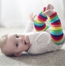 纯棉松口！长款宝宝袜套 可爱袜子儿童护膝 宝宝护腿