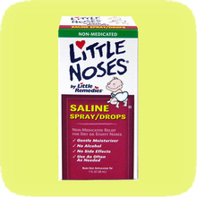 ~宝宝通鼻塞法宝~ 美国 Little Noses 盐水滴鼻剂 喷雾滴剂2合1