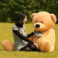 默咔伊伊 毛绒玩具熊 1.6米1.8米2米泰迪熊 生日礼物 江浙沪包邮