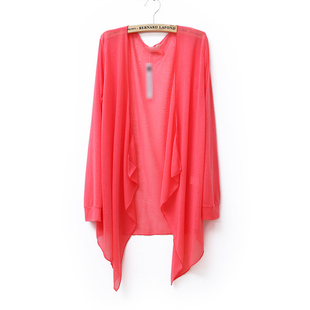 MaxMara 2012 Summer clothes in  new Europe and  ultra thin irregular hem COPINE knitting  conditioning shirt WW2511