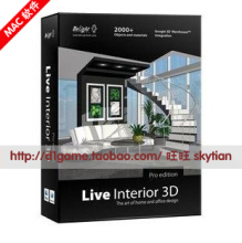 MS012 ƻ��Live Interior 3D Pro 2.6 Mac����װ����� ��������