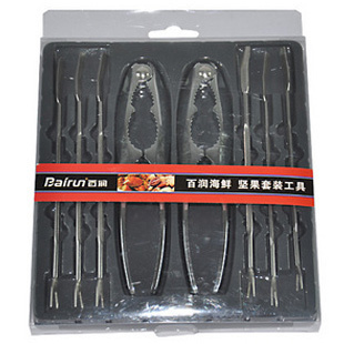  百润牌 海鲜坚果工具套装 8件套 吃螃蟹工具 ZR528/V802