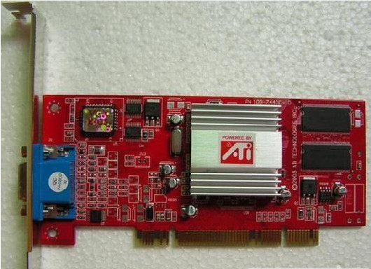 全新保1年ATI RAGE 128VR 32M PCI显卡 工控机器/拖机卡/betwin用