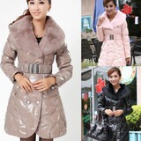 棉衣清仓 正品女装 棉服 女韩版中长款厚棉衣 冬季厚外套