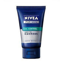 NIVEA/妮维雅 男士控油劲爽洁面乳100ml   长效控油 清爽洁净