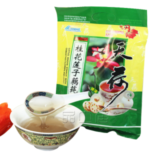  天荷 西湖藕莼 桂花莲子 藕粉 浙江 杭州特产 零食 小吃 380克