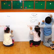 特价5折包邮 10万次擦写无痕白板贴 整卷超大白板 宽90厘米2米长