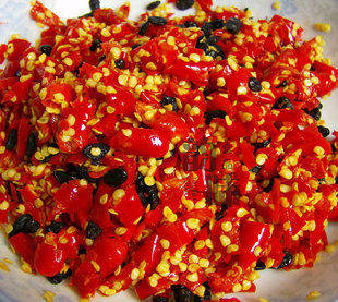 湖南剁椒 香辣黑豆鼓辣椒 剁辣椒 纯手工制作私