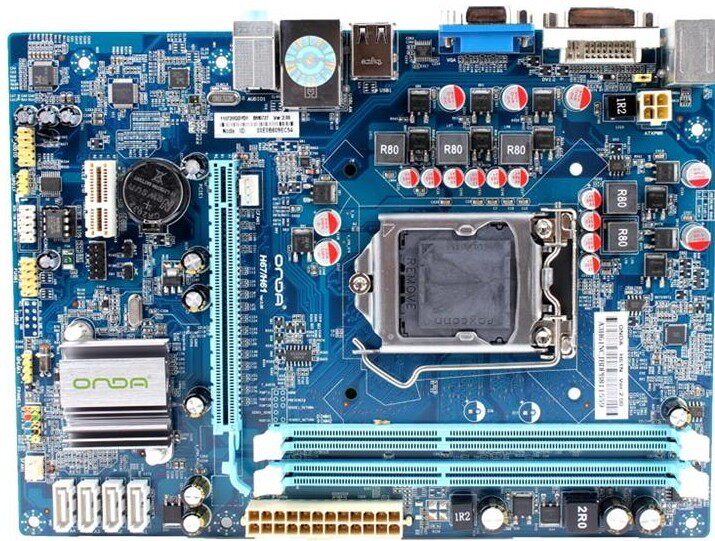 联宇科技 昂达H61N 电脑主板 DDR3双通道 GPU超频 绝配G620 特价