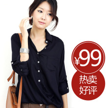 2012春装 新款衬衫 女 大码春季女装 夏装衬衣 胖mm xxxl女装