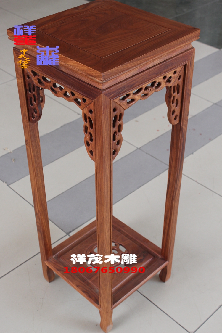 东阳木雕非洲花梨盆景架 实木草龙花盆架花机 居家电话架角架|msdalam kategori perabot kediaman, rak, bunga/Menghabiskan beberapa - dari Buy2taobao.com untuk memberikan perkhidmatan ejen Taobao profesional membeli