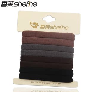  喜芙发圈头绳发饰 韩国头饰超耐用 无接缝舒适皮筋 发绳