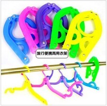 正品授权 旅行衣架 旅游出差可折叠衣架 便携衣架 魔术衣架40g/个