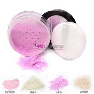 Recommended Monplay/beautiful said Meng Bala Superfine powder/powder/monplay Finishing Powder with puff mirror