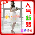限时购 热销款婚纱小礼服伴娘装LF2109送纱披肩包退换