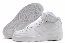 AIR FORCE 1 ȫ�׸߰� AF1�վ�һ������Ь ��Ƥʵ�ĵ� 315123-111