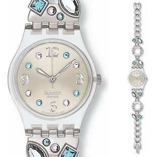 Swatch  水钻手表个性时装表女表 正品代购礼物 心曲 LK292G