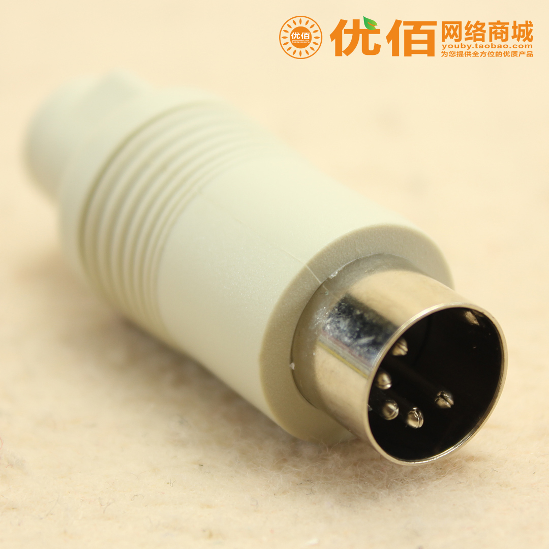 PS2 大转小 公转母转接头 键盘鼠标 大圆头测试用 转接头旧式AT|msdalam kategori Aksesori Digital 3C, pasaran komponen elektronik, Wire/kelas Line, kabel penyesuai - dari Buy2taobao.com untuk memberikan perkhidmatan ejen Taobao profesional membeli