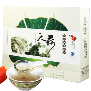  天荷 桂花莲子 藕莼 速溶 浙江 杭州特产 藕粉 零食 礼盒 700克