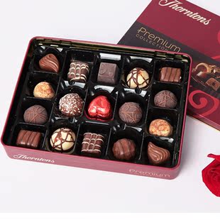  桑顿/Thorntons 英国进口巧克力礼盒 手工什锦夹心巧克力214克