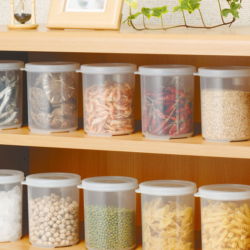 Japan kitchen Plastic Canister circular food Crisper Refrigerator storage box transparent Moisture-proof Coarse Cereals Storage tankin the Tableware , Fresh container/Fresh Containers , Crisper category - from Buy2taobao.com to provide professional Taobao agent buy service