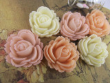 3色供应高品质树脂花 DIY手工饰品 苹果手机美容配件 港版
