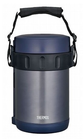 <em>日本</em>THERMOS/膳魔师保温饭盒JBA-2001<em>NVY</em>