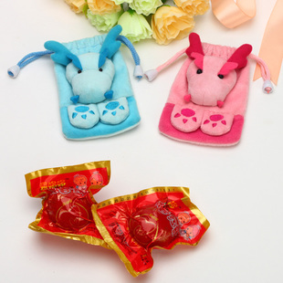  爱哆哆龙宝宝诞生满月庆生礼喜饼西点红蛋吉祥龙礼盒+2喜蛋无添加