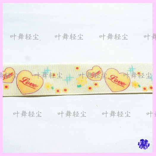 diy串珠-love宽幅条纹缎带-黄,2元1米|msdalam kategori Aksesori/Barang Kemas Fesyen, aksesori DIY, Line - dari Buy2taobao.com untuk memberikan perkhidmatan ejen Taobao profesional membeli