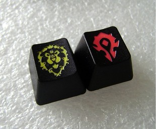 性替换键帽KBC R4\/ESC高度 魔兽世界联盟 部落图标