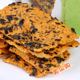  泰国进口食品 座山紫菜饭焦乾/米饼 茉莉香米锅巴90（155）g