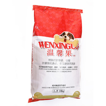 温馨果【特别添加绿茶山楂】牛肉味成犬优质狗粮10kg