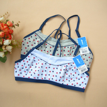 新品贴身侍卫少女<em>文胸学生内衣</em>纯棉<em>薄款</em>背心美