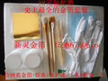仿金箔+贴金胶水+保护漆+贴金刷+贴金工艺 1套98元 冲5钻特价包邮