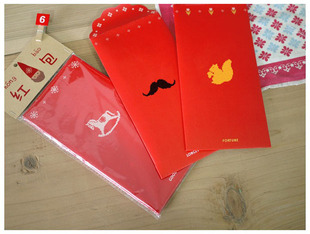  yizi正品十字绣系列 新年红包 龙年创意利是封