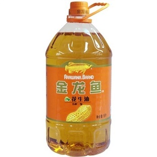  金龙鱼压榨一级特香花生油5L