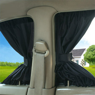 Motor vehicles curtain shade curtain curtains along sun-shading curtain for vehicle aluminum alloy rail upgrade