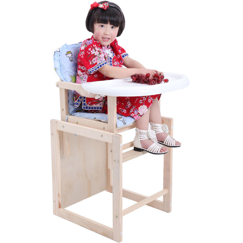 多功能实木质儿童<span class=H>餐椅</span>宝宝餐桌婴儿餐桌椅童大福婴儿<span class=H>餐椅</span>吃饭椅子