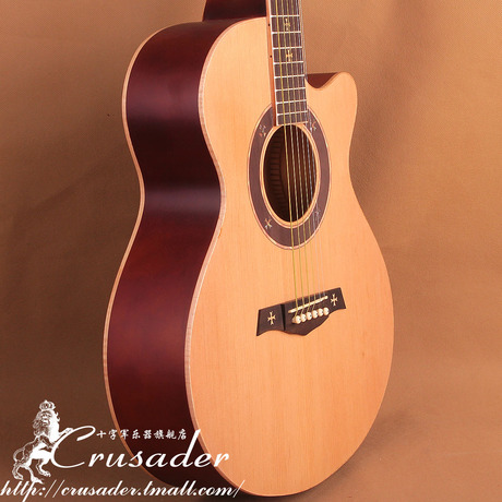 十字军吉他旗舰店CF-6010CFM 40寸民谣吉他