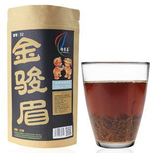  金骏眉红茶叶 特级桐木关金骏眉红茶小袋32克 特尊茶红茶