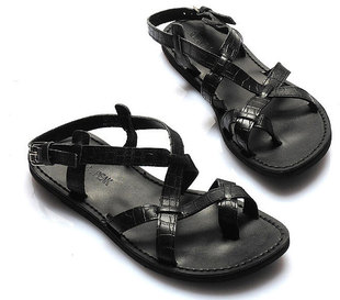  R.P 浪玛峰时尚新款高帮男韩版真皮凉鞋套趾A310