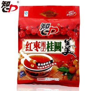 智力藕粉系列 红枣桂圆莲子羹 营养早餐食品 年货食品 送亲人600g